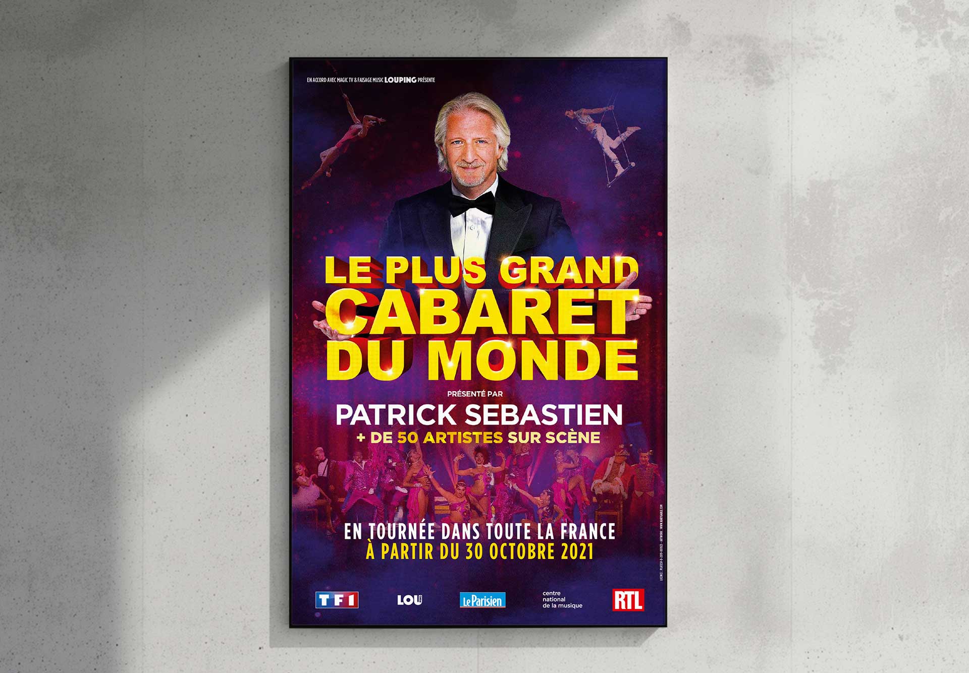 AFFICHE LE PLUS GRAND CABARET DU MONDE