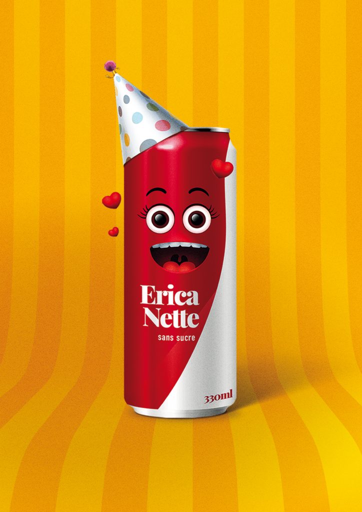 ERIKA NETTE AFFICHE 4 3 SYDOM SYDOM | DIRECTEUR ARTISTIQUE KART GABLE